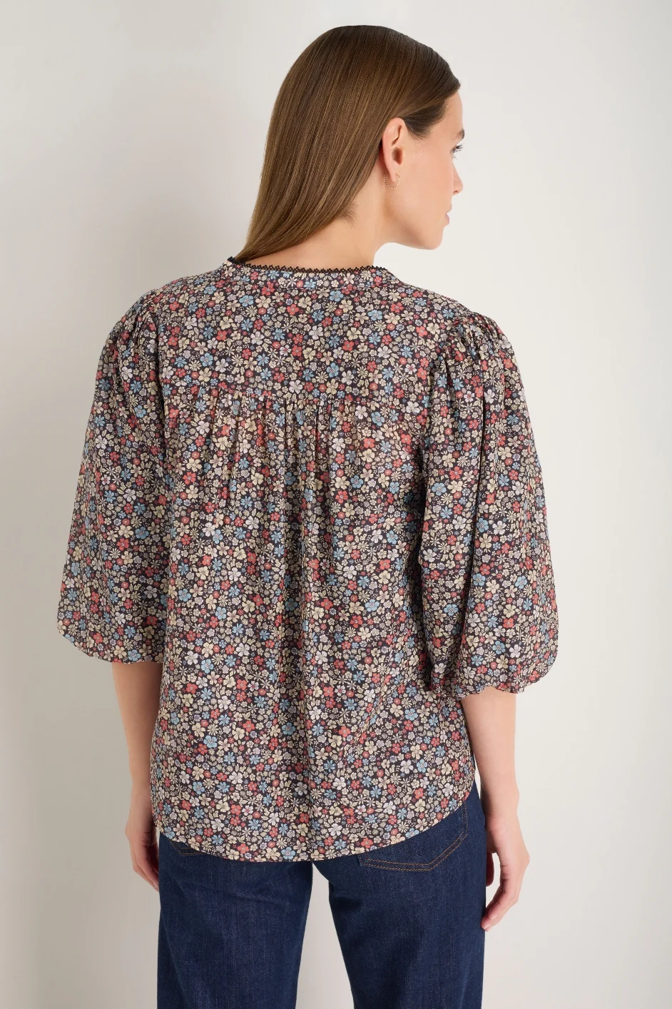 Rosalie Top - Retro Floral - Image 6