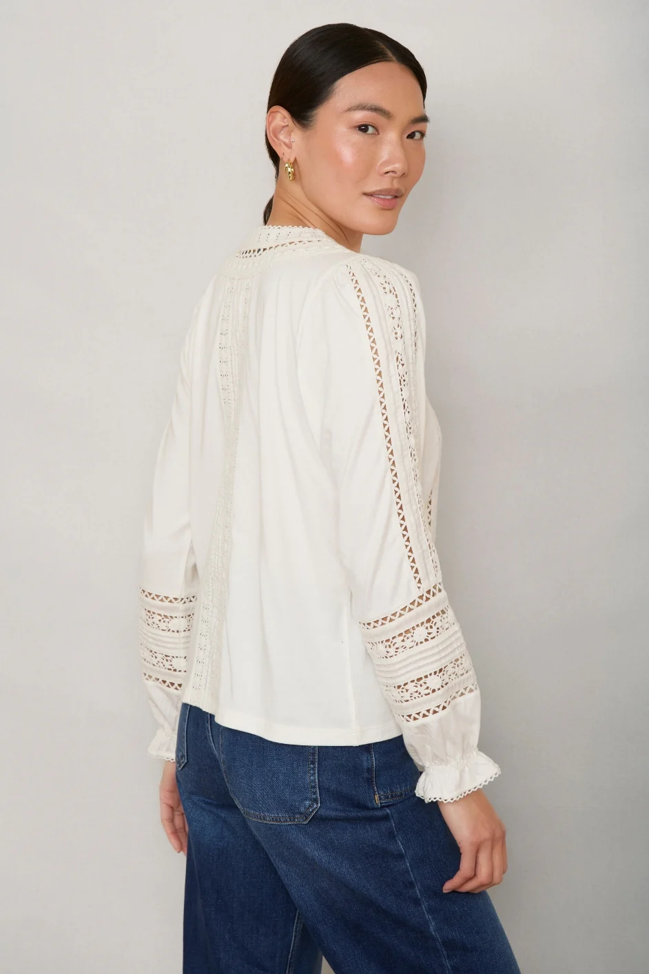 Roseanne Top - Ivory - Image 3