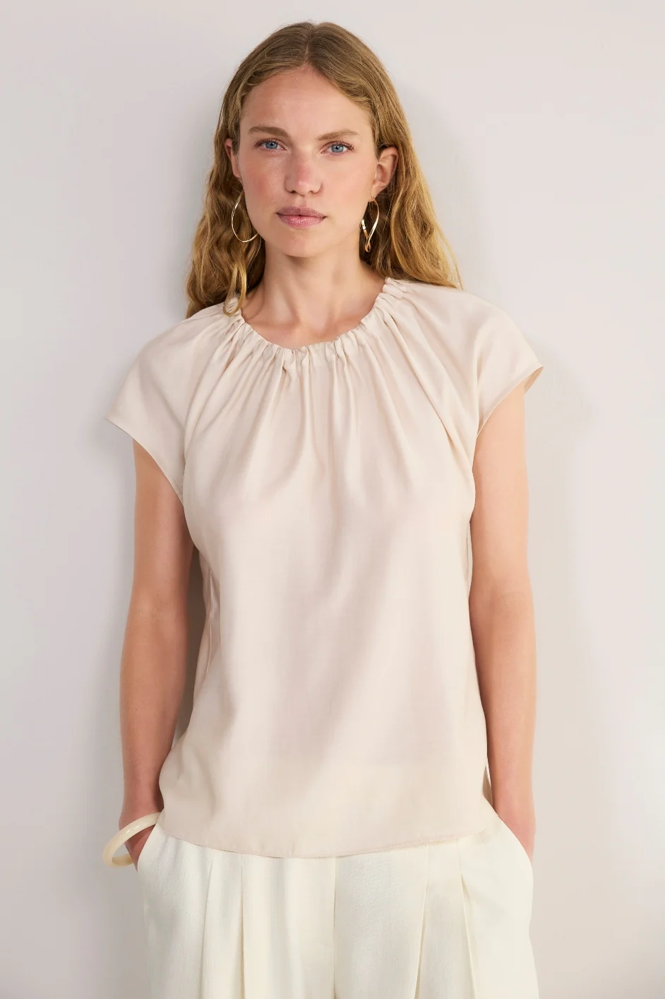 Sadie Blouse - Oyster - Image 4