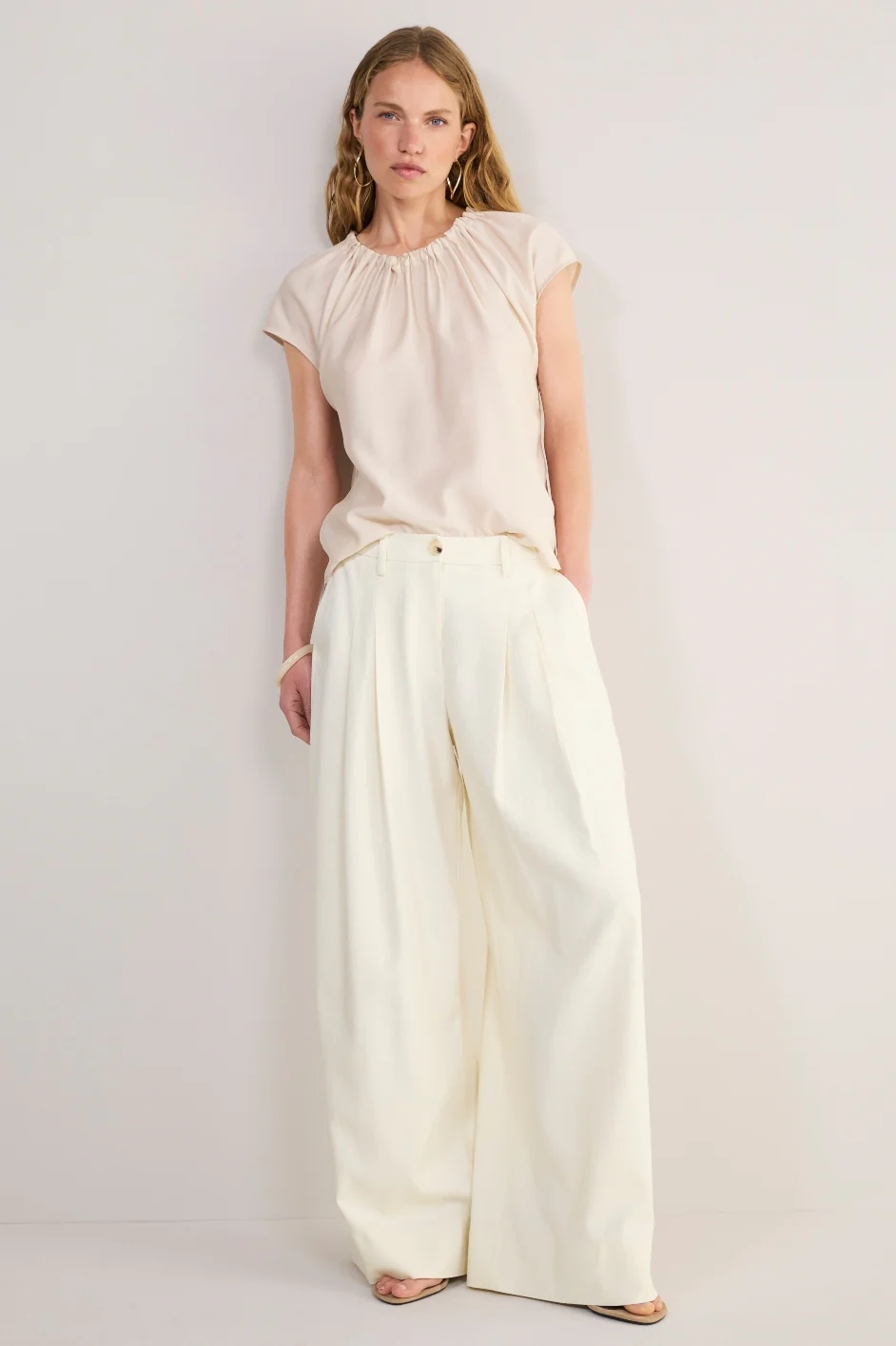 Sadie Blouse - Oyster - Image 6