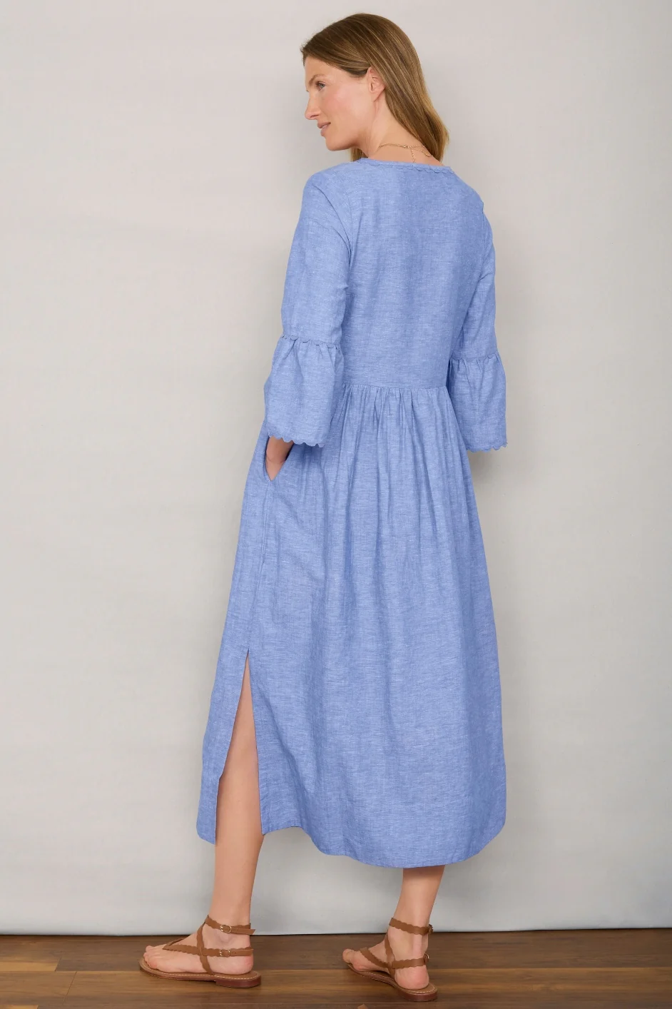 Shiloh Dress - Chambray - Image 2