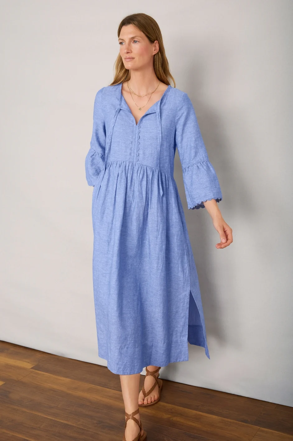 Shiloh Dress - Chambray - Image 3