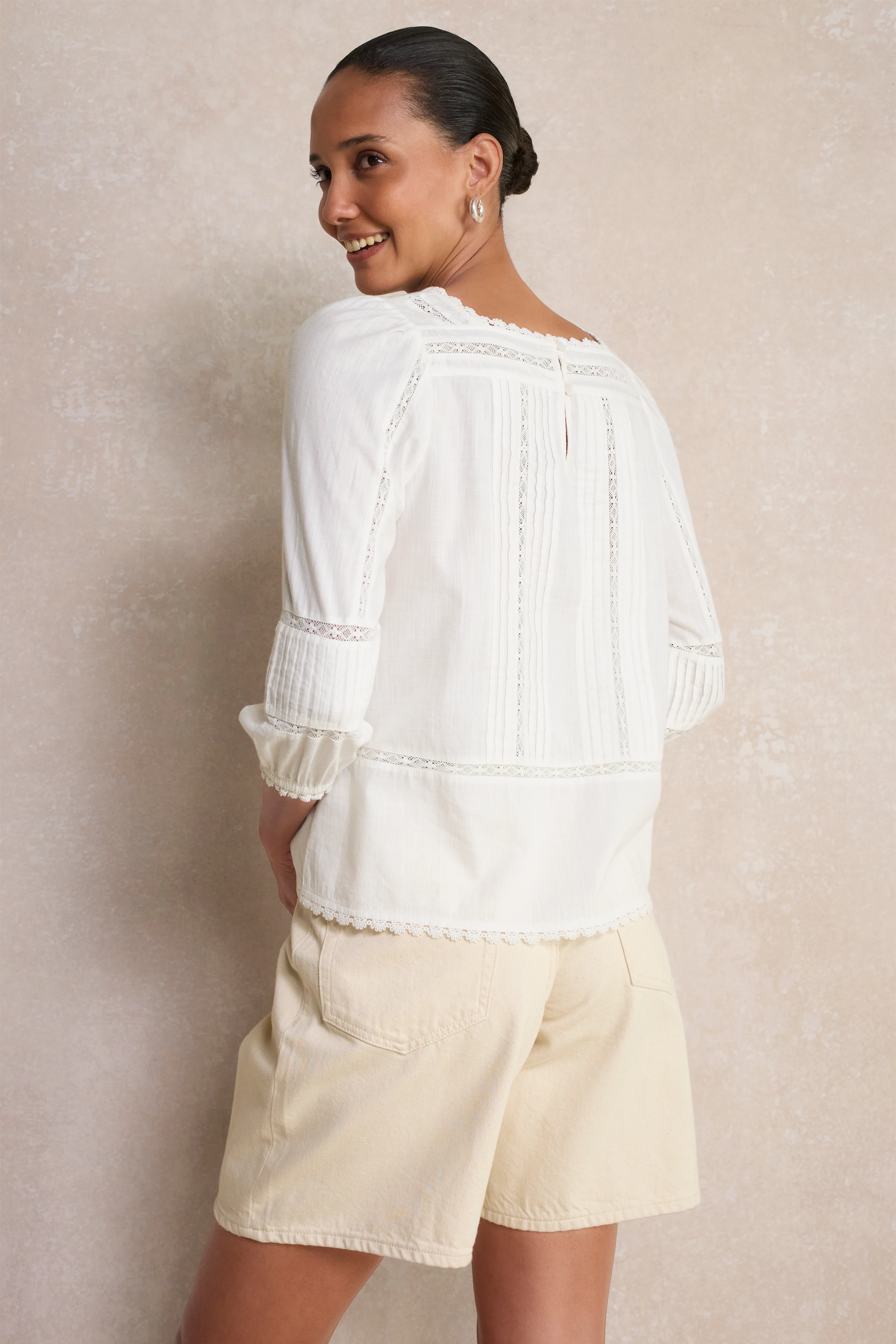 Sofia Blouse - White - Image 4