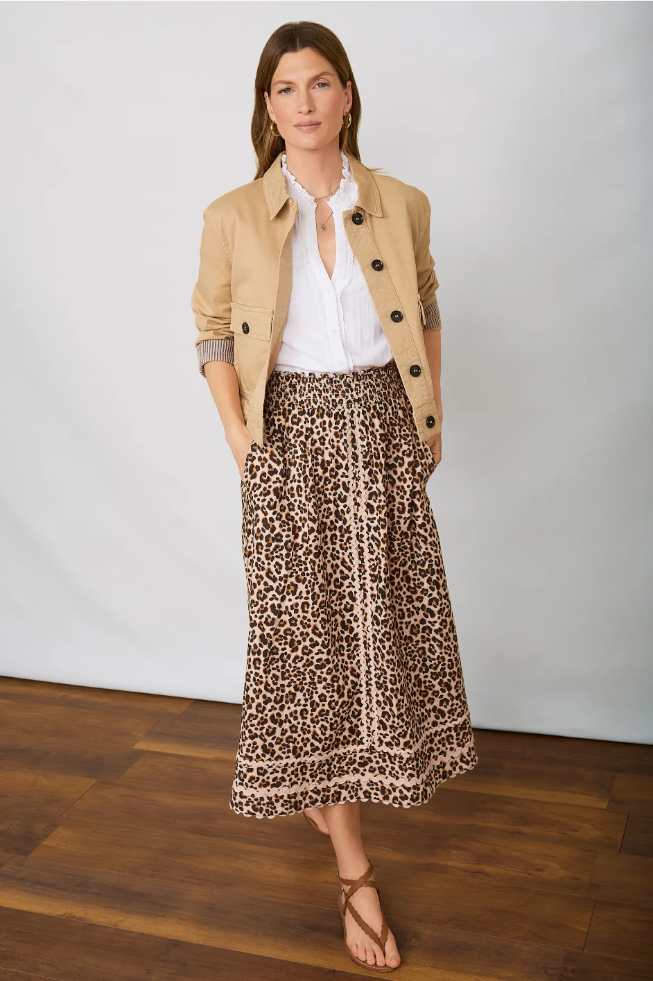Sophia Skirt - Leopard - Image 3