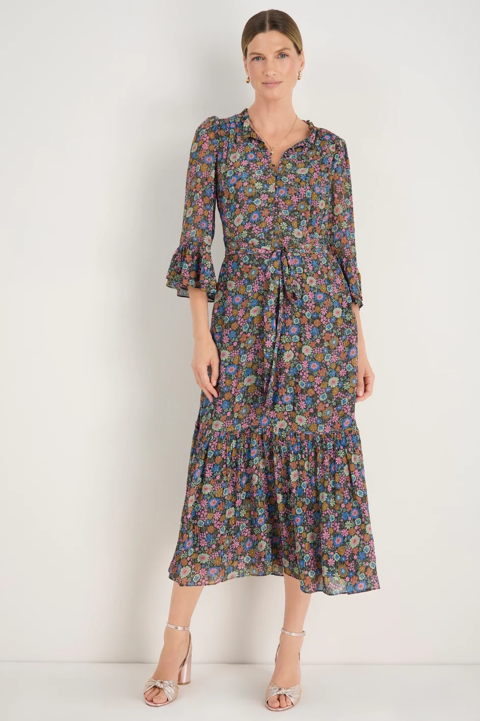 Stevie Dress - Midnight Multi Floral - Image 3