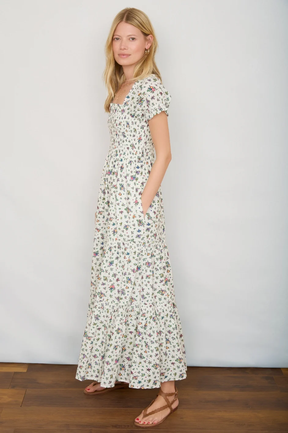 Tallula Dress - Vintage Scatter Floral - Image 2