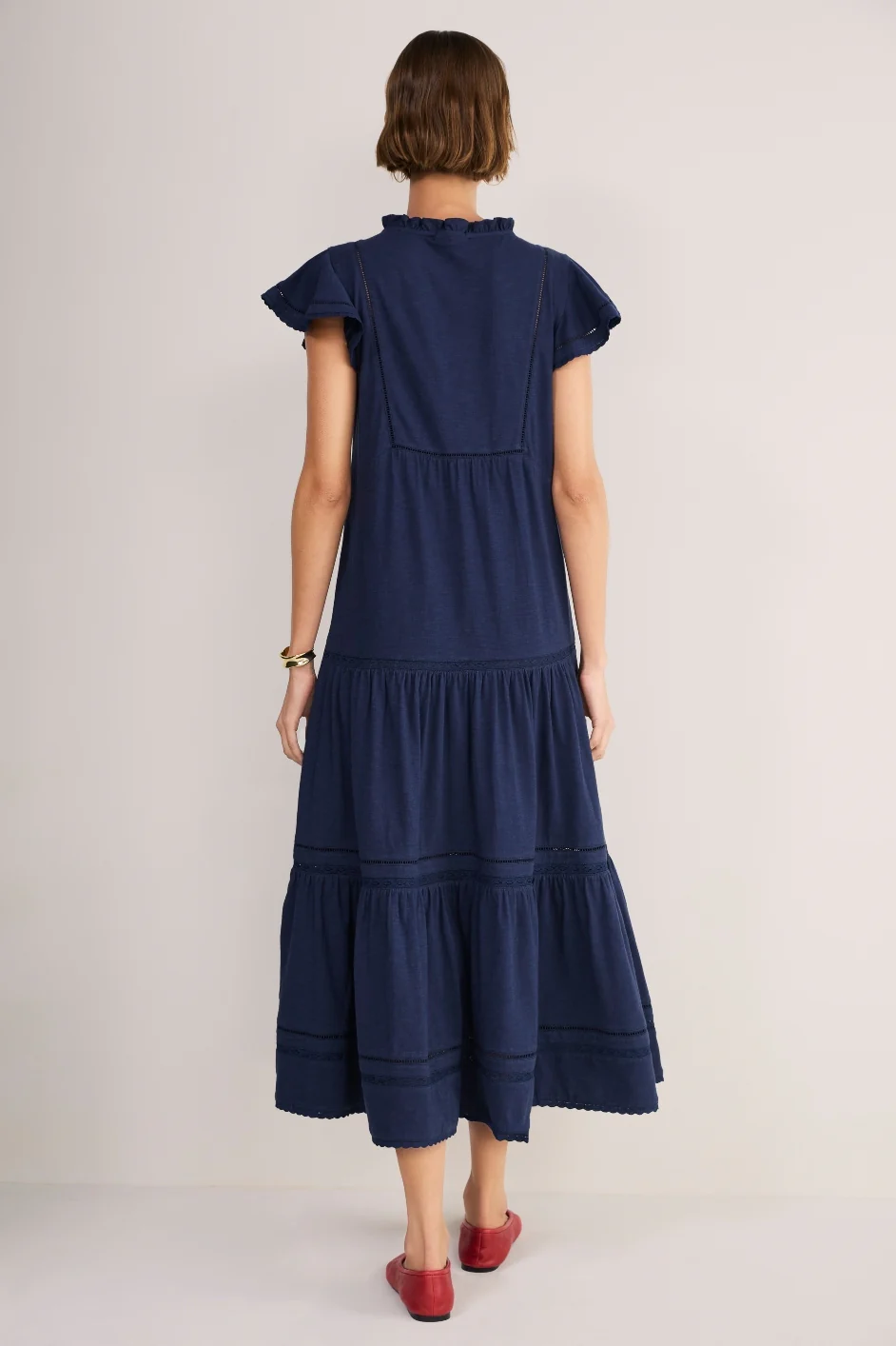 Talya Jersey Dress - Midnight - Image 3