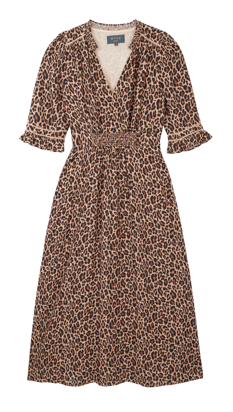 Vivien Dress - Leopard - Image 5