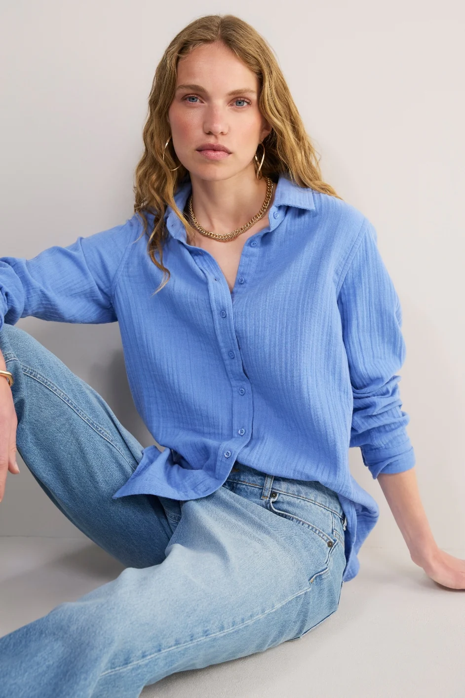 Willow Shirt - Riviera Blue - Image 2