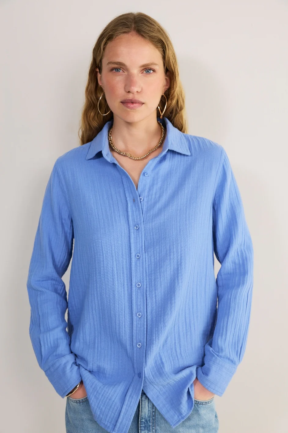 Willow Shirt - Riviera Blue - Image 3
