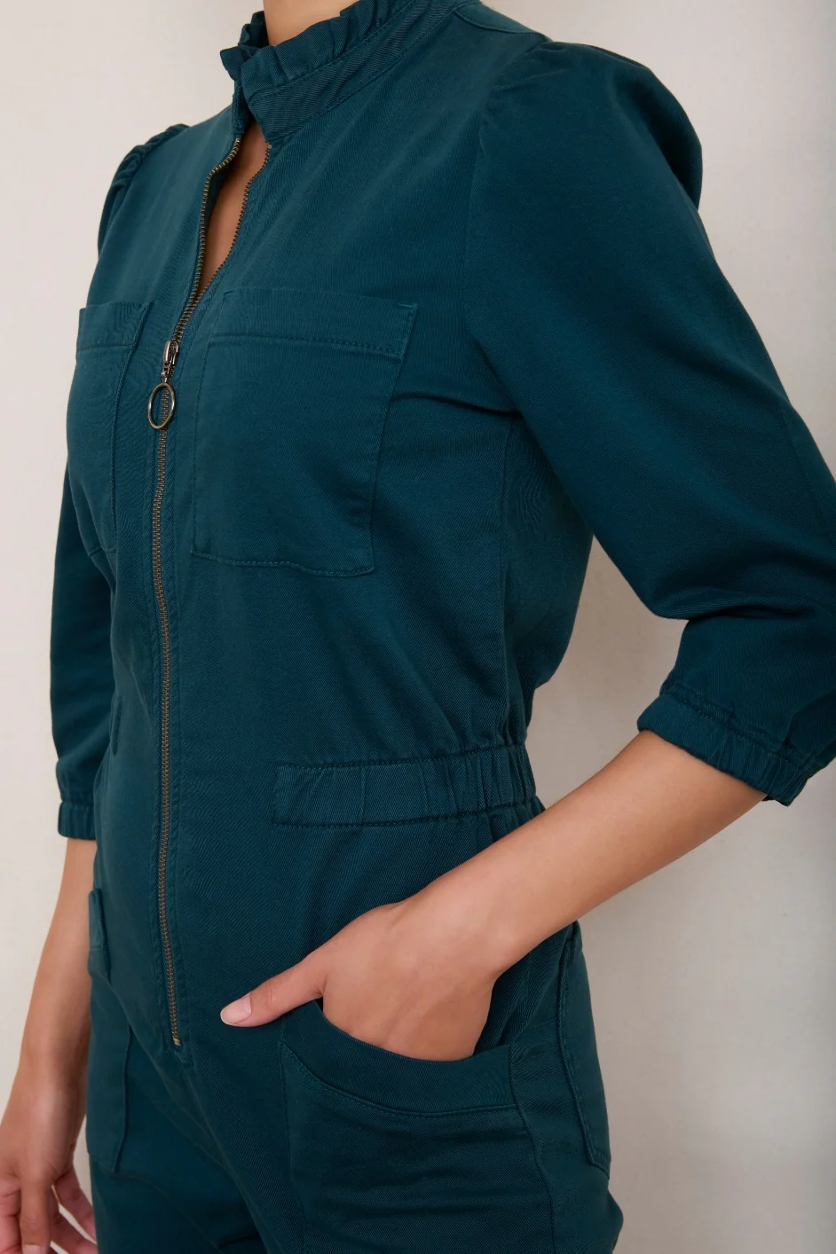 Zoe Jumpsuit - Teal - Image 3