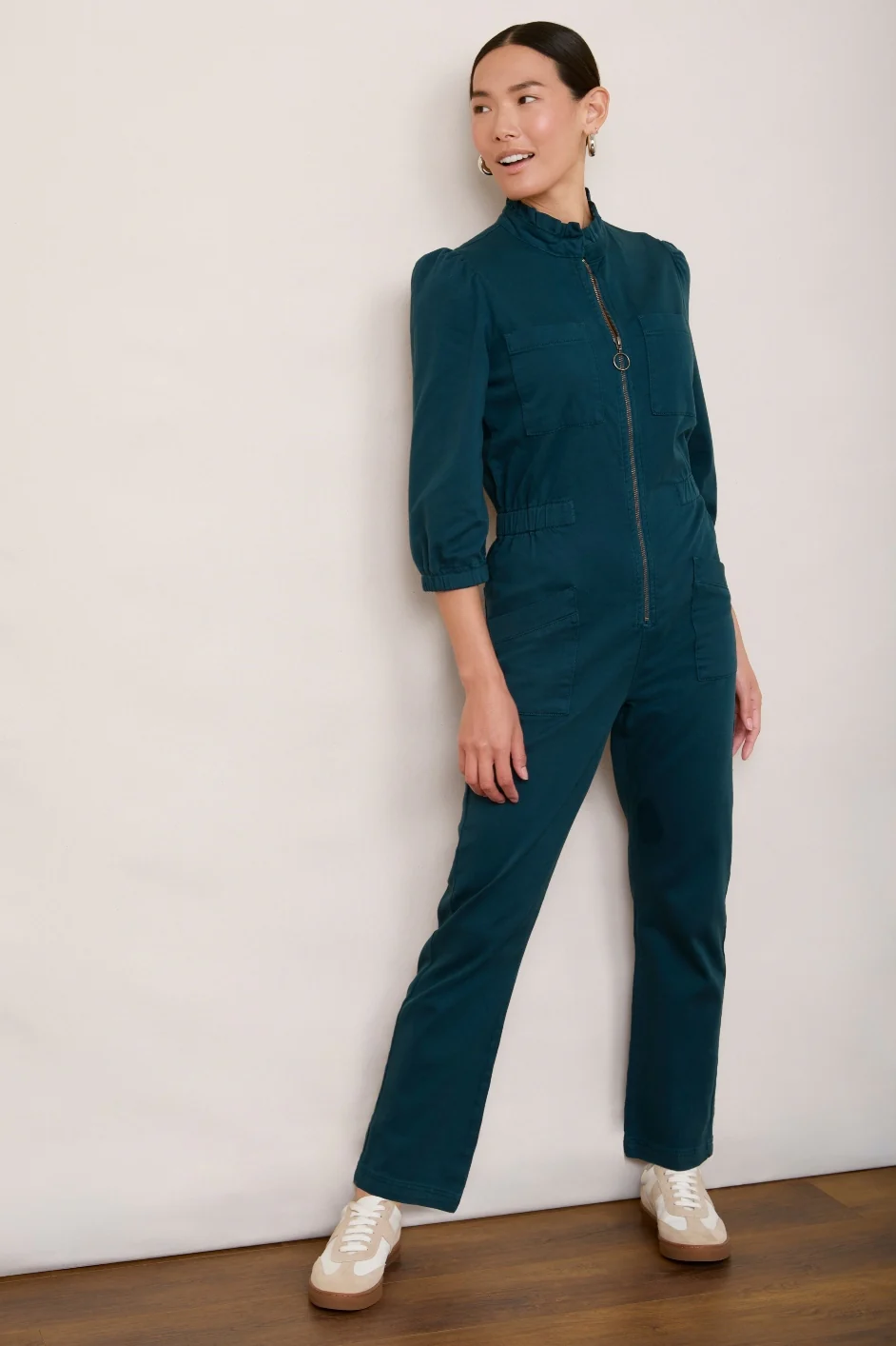 Zoe Jumpsuit - Teal - Image 5